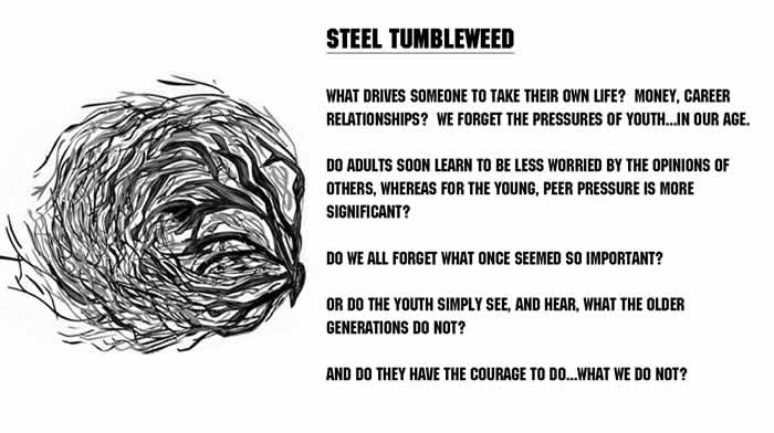Steel Tumbleweed